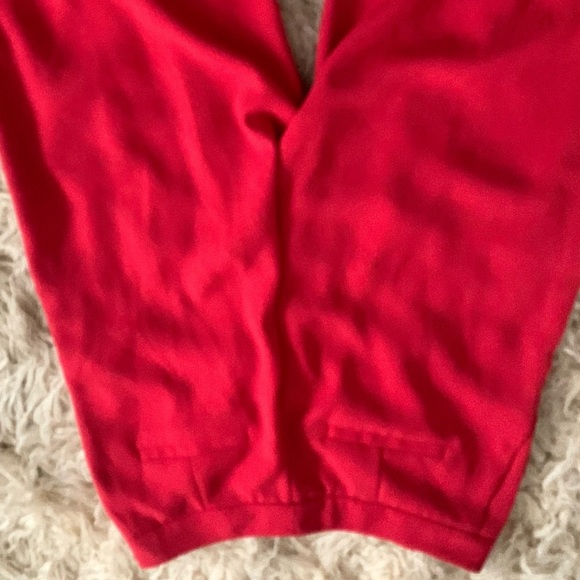 Halogen | Orange Red Pant Culottes 4 Wide Leg - Picture 8 of 8